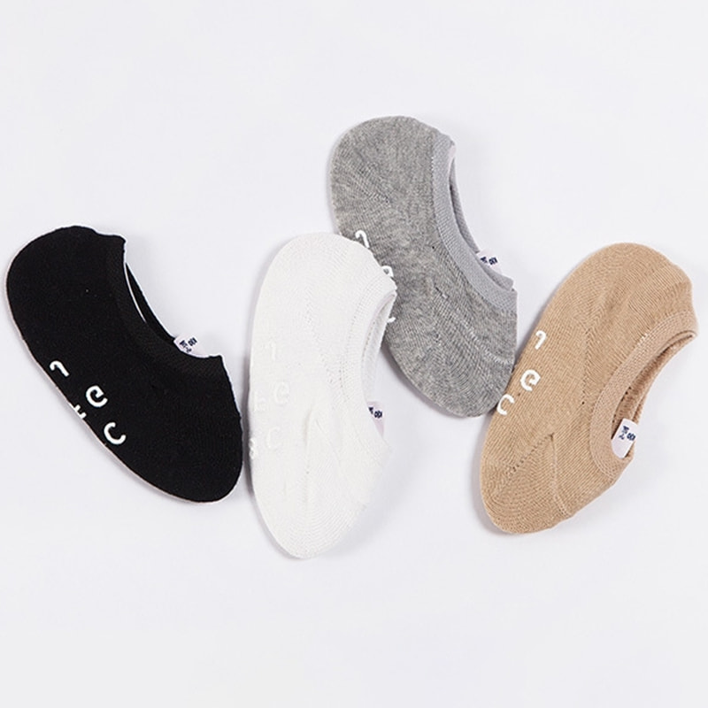 Grunt munnen osynliga barnbåtstrumpor, tunn bomull, anti -slip babystrumpor, barnstrumpor, kammad bomull Grunt munnen osynliga barnbåtstrumpor, tunn bomull, anti -slip babystrumpor, barnstrumpor, kammad bomull
